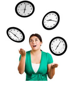 Image of Busy Student