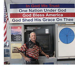 Image of God Banner In School