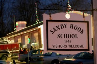 Image of Sandy hook school sign sm