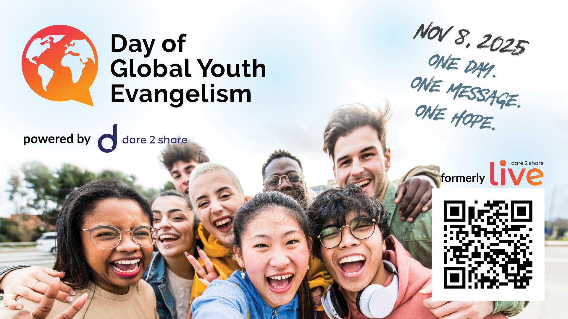 Invitation to mobilize students to reach their world with the Gospel.
