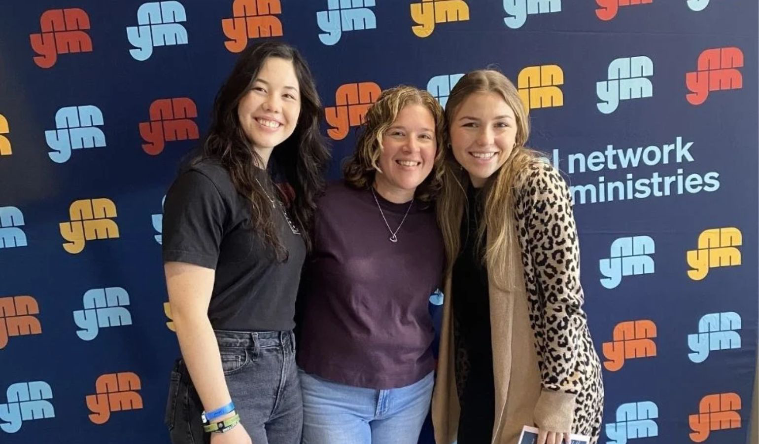 Krista and female youth leaders