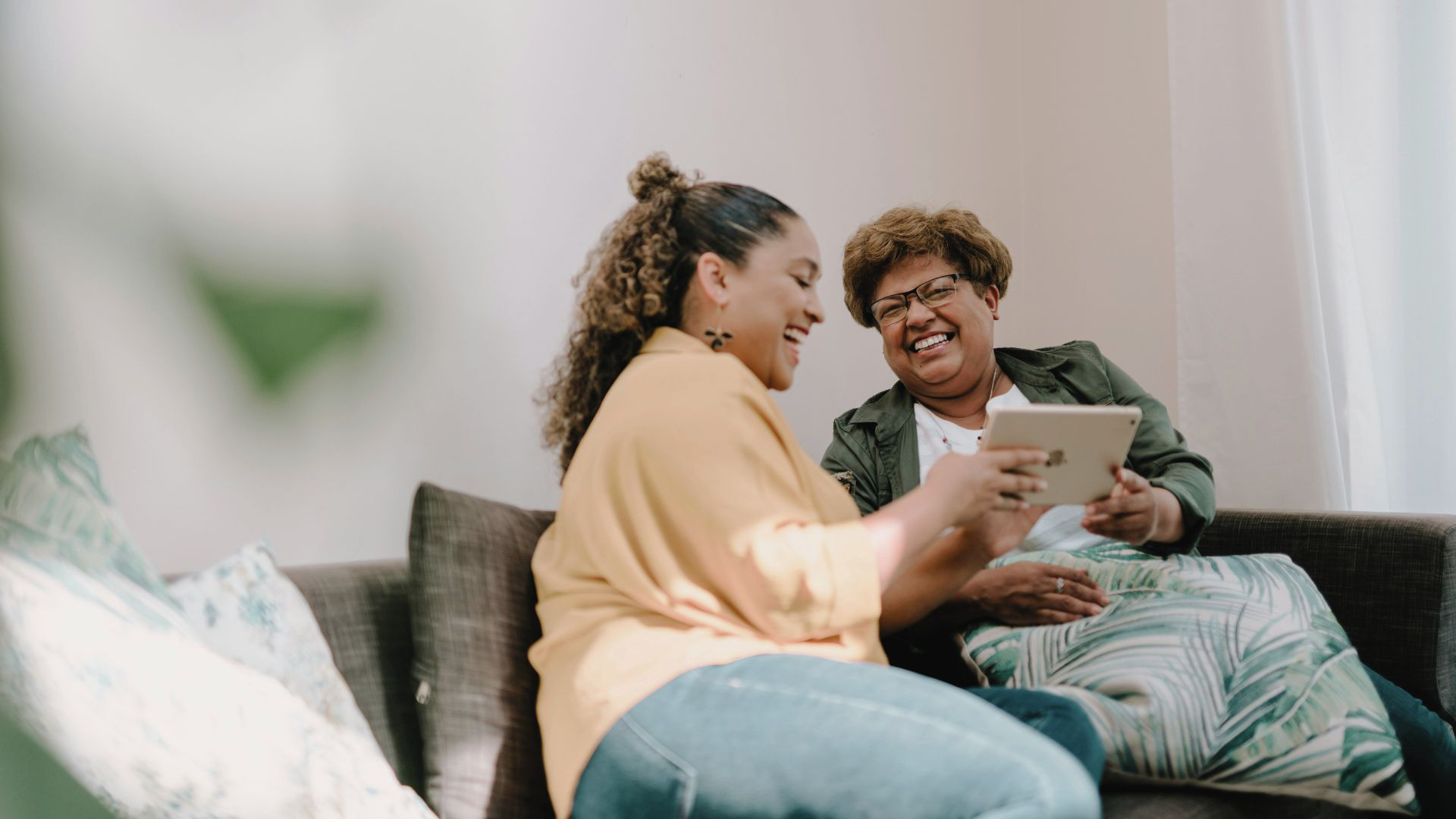 woman coaching african american woman